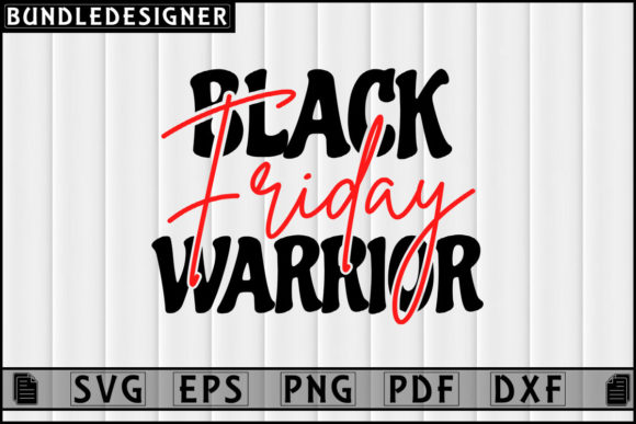 Black Friday Warrior-Svg T-shirt Design Review