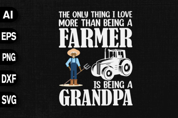 Farmer is Being a Grandpa Embroidery Review