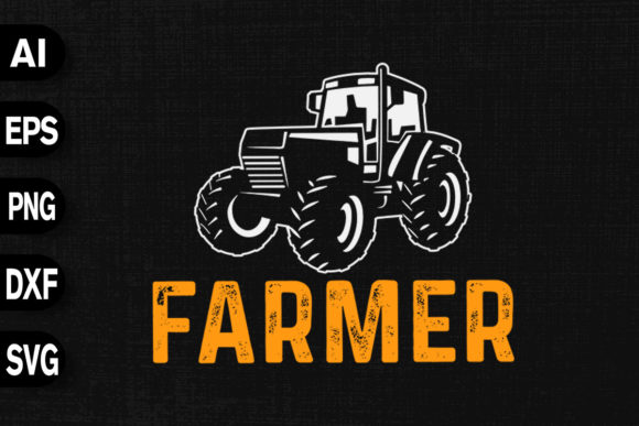 Farmer Tractor Funny Gift Design Review