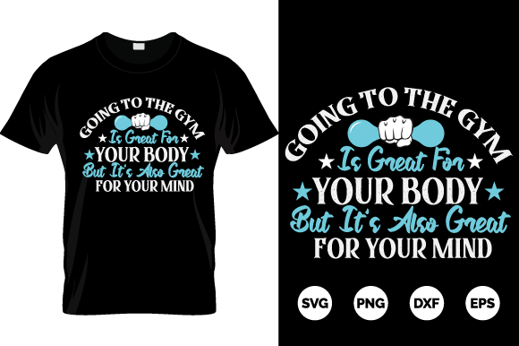 Fitness Gym T Shirt SVG EPS PNG DXF Review