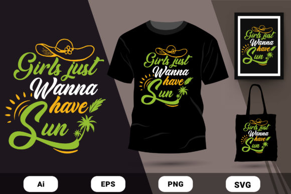 Girl Just Wanna a Sun T-shirt Design Review