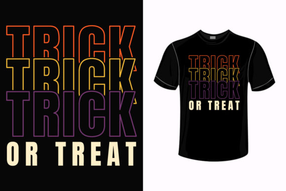 Halloween T-shirt Design-Trick or Treat Review