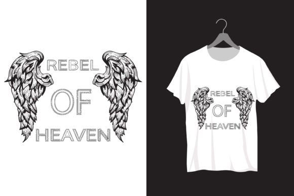 Rebel of Heaven Line Art Illustration Review