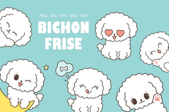 Reviewing Cute Bichon Frise Puppy, Cartoon Dog for Real Embroidery